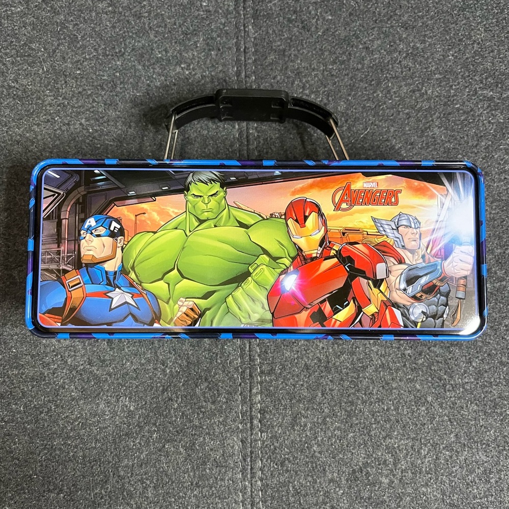 Tin box avengers